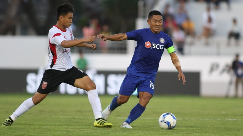Tiền vệ Bùi Đình Châu, cầu thủ cùng Văn Đức, Xuân Mạnh đoạt HCĐ U21 QG năm 2017 gia nhập Phù Đổng theo dạng cho mượn. Ảnh: FBNV