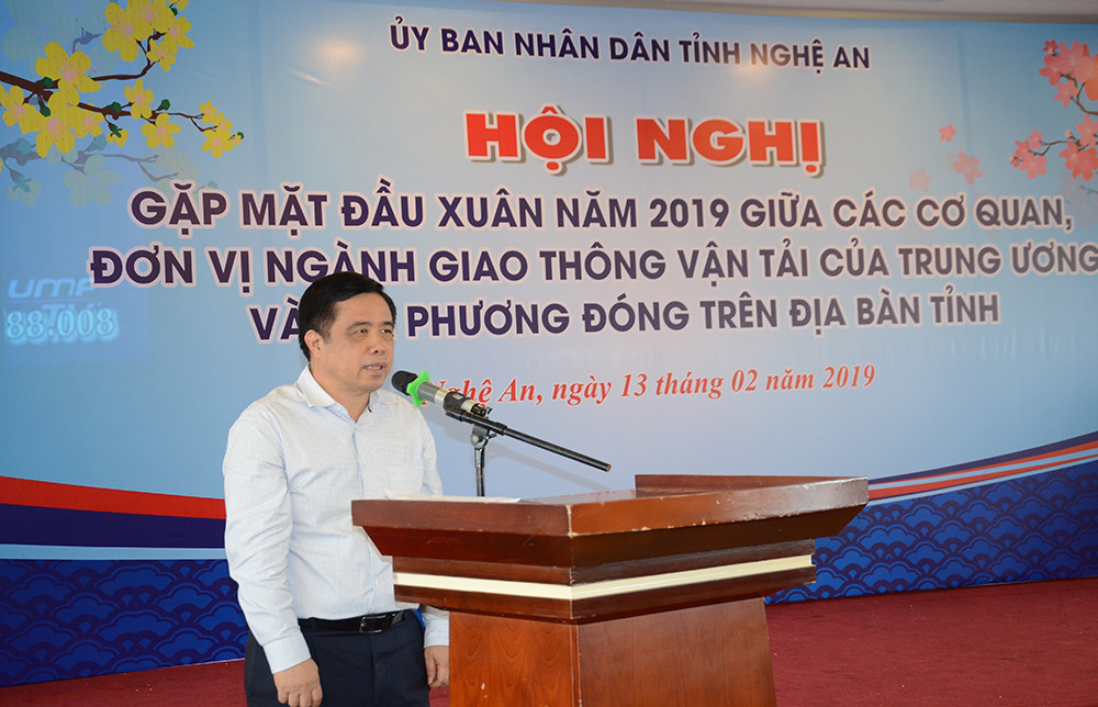 Phó Chủ tịch UBND tỉnh Huỳnh Thanh Điền phát biểu tại buổi lễ. Ảnh: Thanh Lê