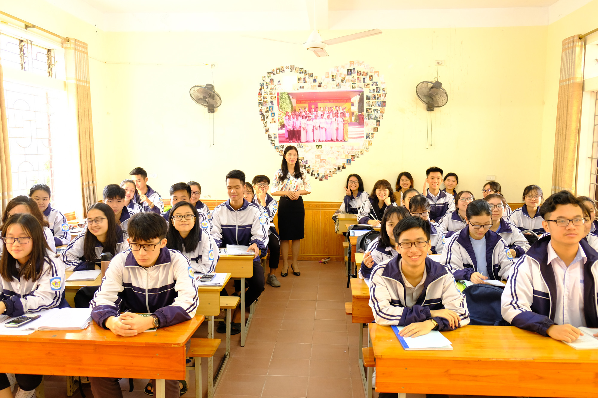 Năm 2019 là năm thành công của đội tuyển quốc gia môn Sinh học của Trường THPT chuyên Phan Bội Châu (Trong ảnh: Giờ học của lớp 12 chuyên Tin). Ảnh - SH
