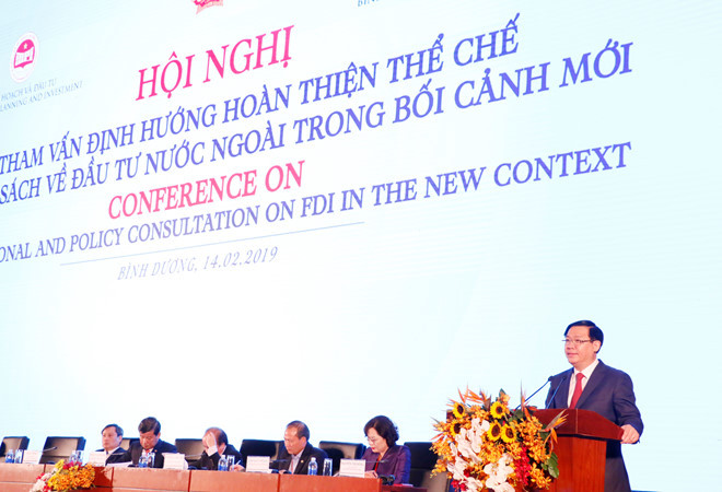 Phó thủ tướng Vương Đình Huệ phát biểu tại hội nghị ẢNH: ĐỖ TRƯỜNG