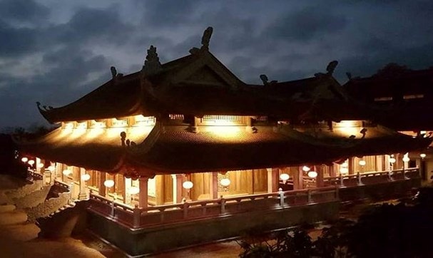 Chùa Lam Sơn- nơi kẻ gian đột nhập phá hòm công đức vào ngày mồng 2 Tết. Ảnh: Hữu Tình