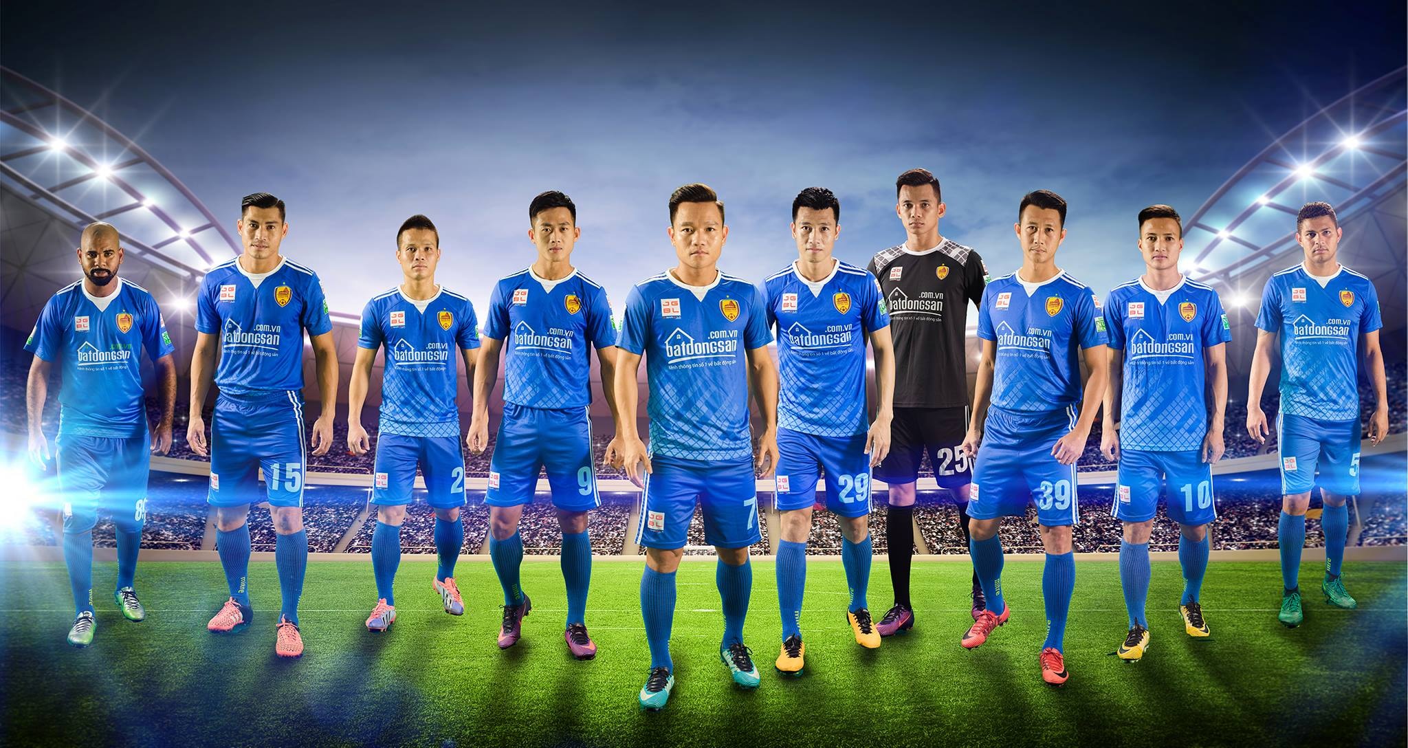 CLB Quảng Nam bổ sung khá nhiều tân binh tại V.League 2019. Ảnh: CLB