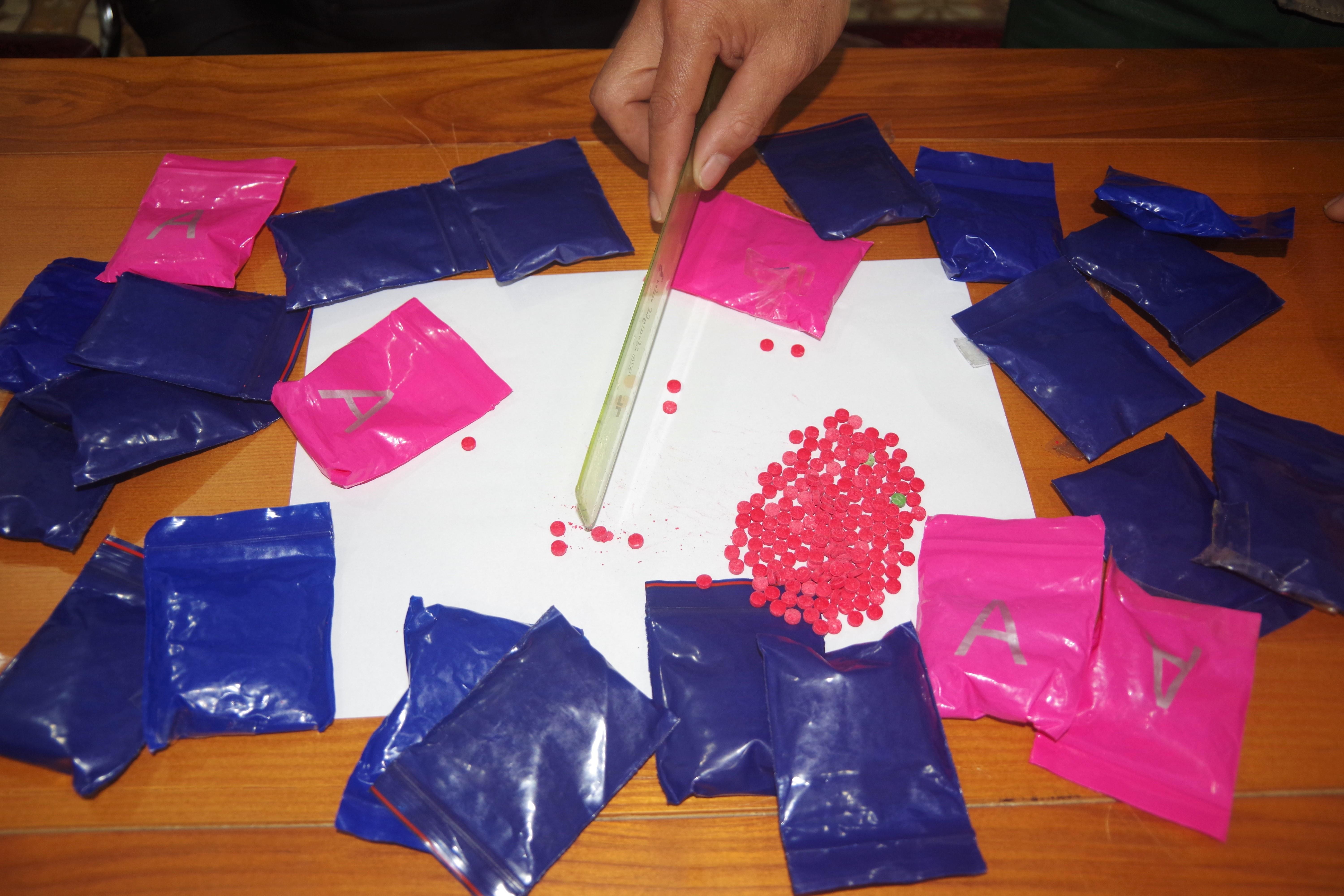 Tang vật bị thu giữ. Ảnh: Hồng Phong