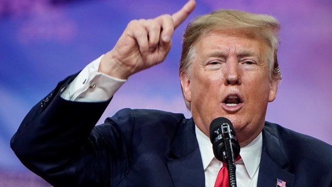 Tổng thống Mỹ Donald Trump /// Reuters