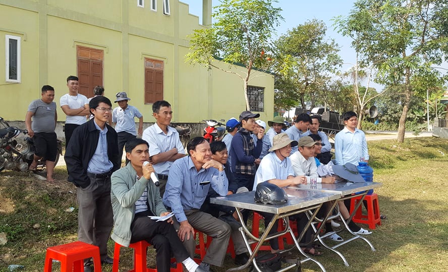 Các ban ngành trong giáo xứ tích cực tham gia giải bóng