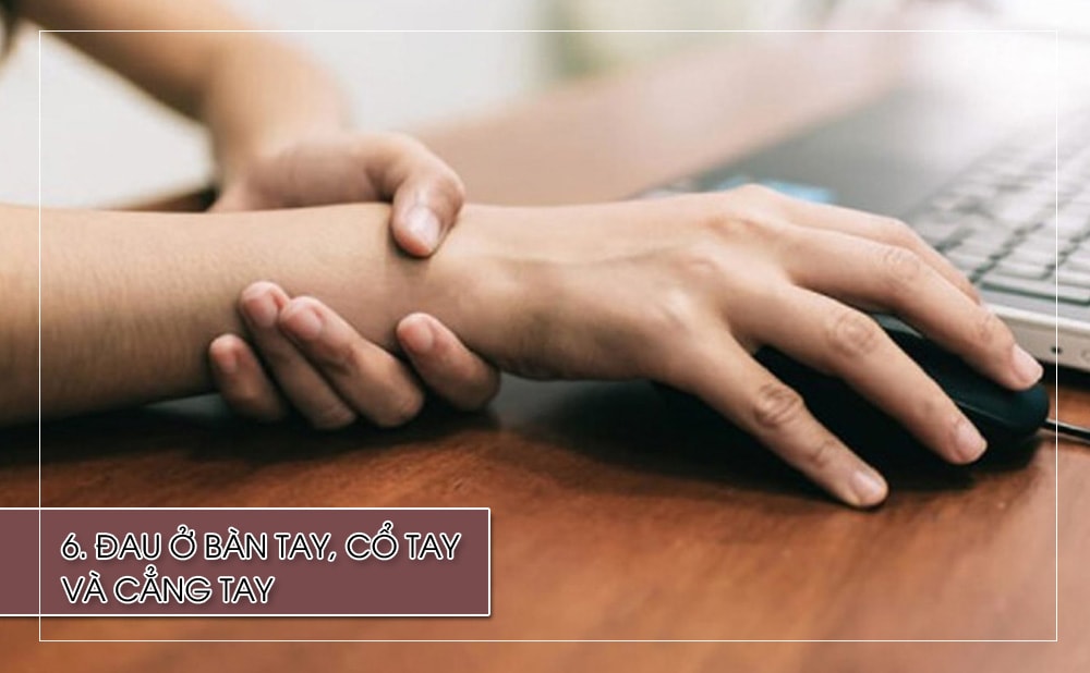 Nếu cảm giác đau hoặc tê xuất hiện ở bàn tay, đặc biệt là ở ngón cái, ngón trỏ và ngón giữa, lòng bàn tay, cổ tay và lan đến cẳng tay thì rất có thể đang mắc hội trứng ống cổ tay... Nếu không được điều trị thì cơ bàn tay sẽ bị co rút, thậm chí mất khả năng vận động bàn tay.