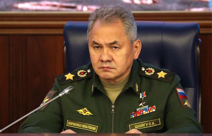 Bộ trưởng Quốc phòng Nga Sergei Shoigu. Ảnh: TASS