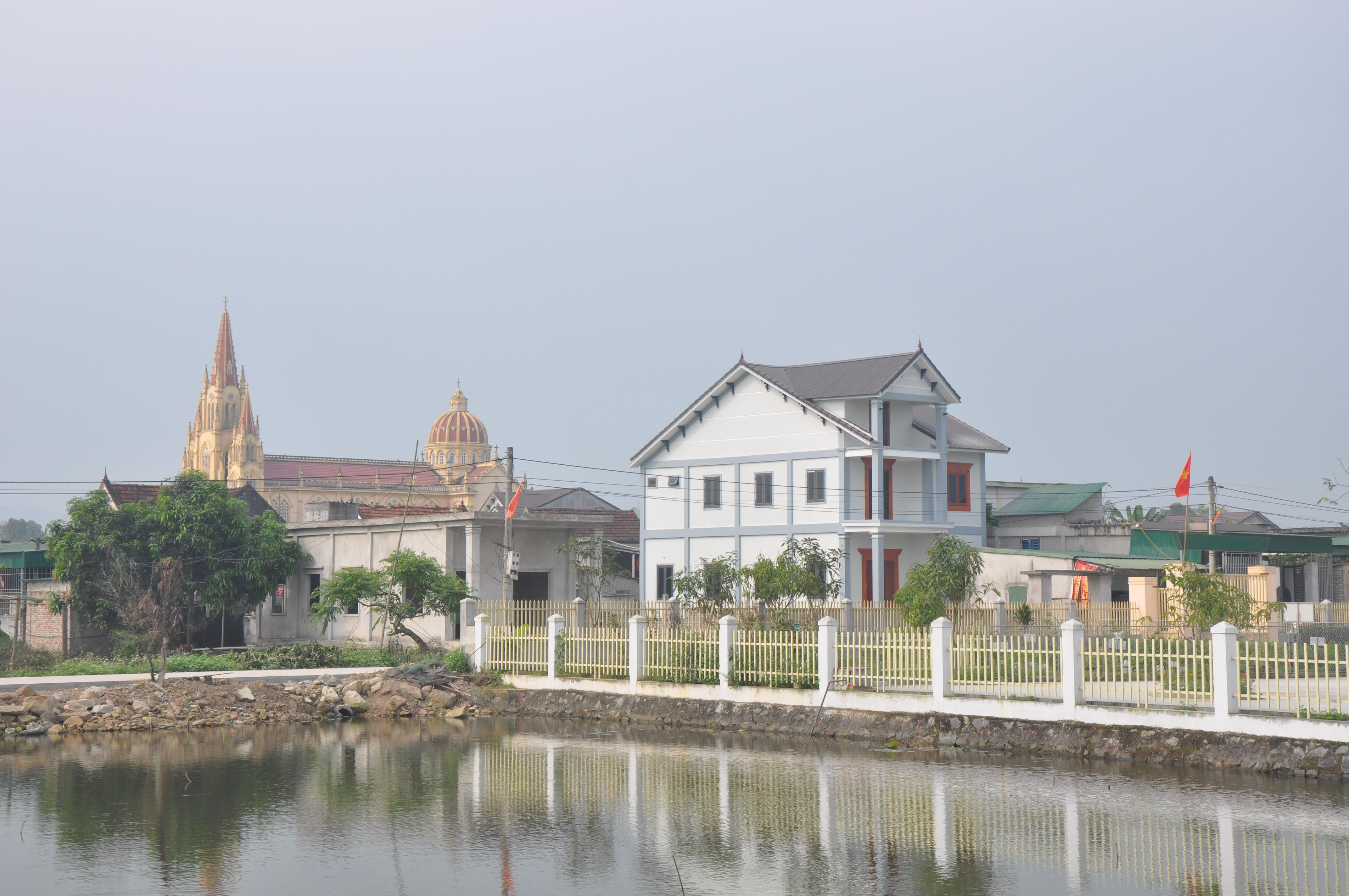 Một góc xóm 11, xã Nghi Diên (Nghi Lộc).