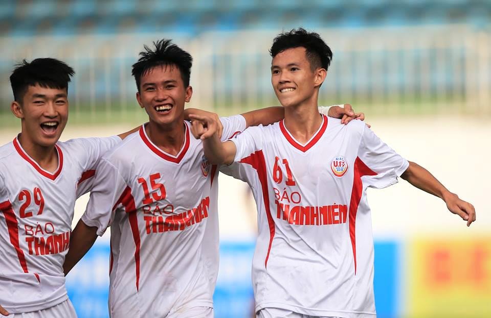 U19 HAGL ghi tên mình vào trận chung kết. Ảnh: Thanh Niên