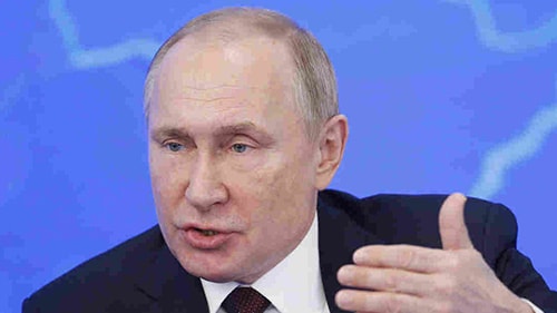 Tổng thống Nga Vladimir Putin. Ảnh: AP