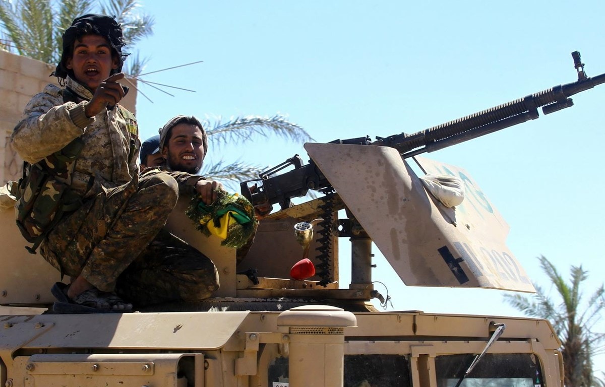 Binh sỹ thuộc lực lượng SDF. (Nguồn: Reuters)