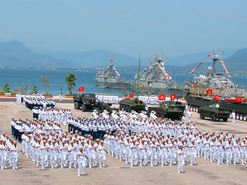 Lực lượng hải quân Việt Nam. Ảnh Internet