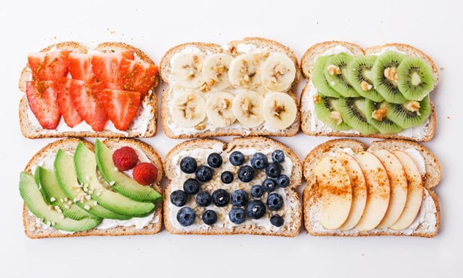 12 gợi ý bữa sáng với bánh mì nướng cho người ăn kiêng