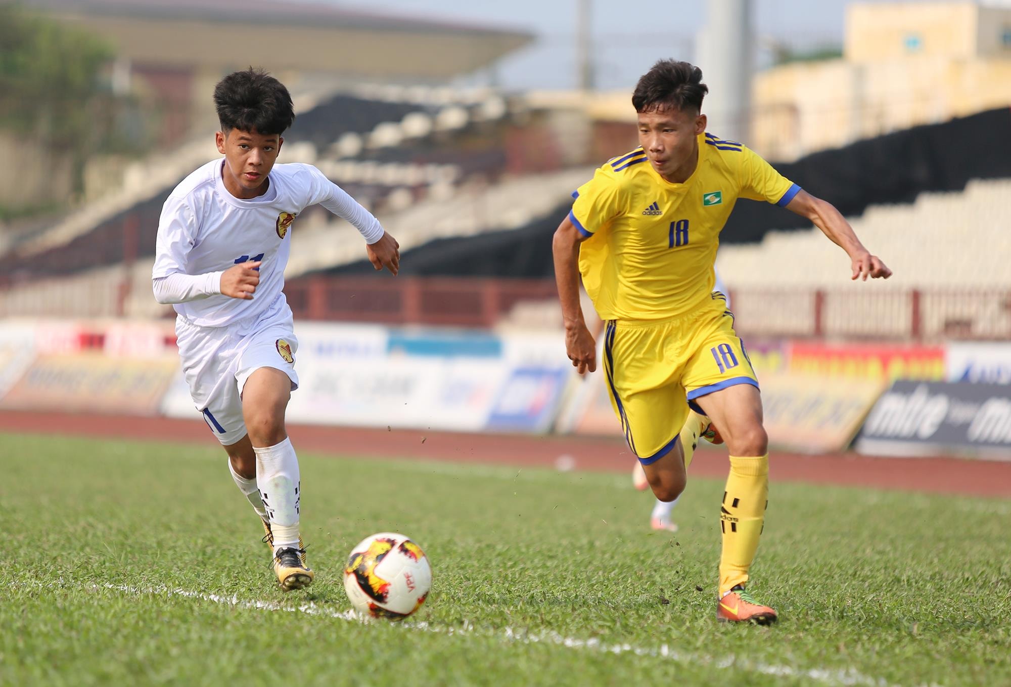 U15 SLNA đang là đương kim vô địch. Ảnh: Đức Anh