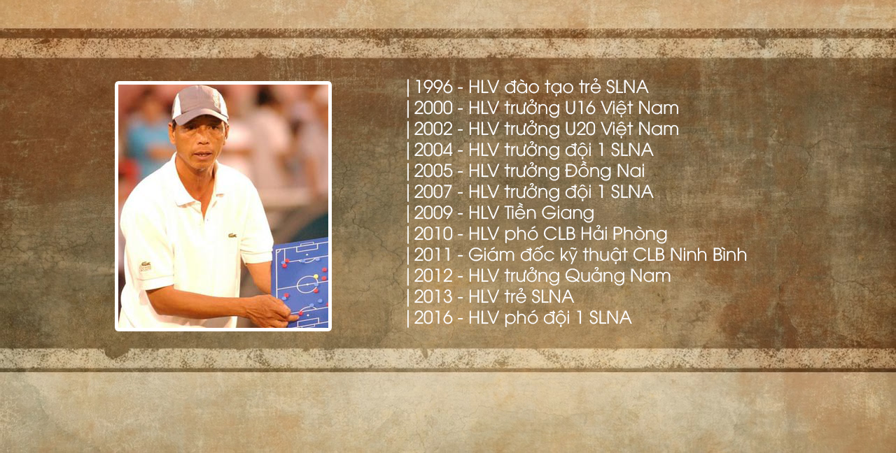 Sự nghiệp làm bóng đá của HLV Nguyễn Văn Thịnh. Đồ họa: Trung Kiên