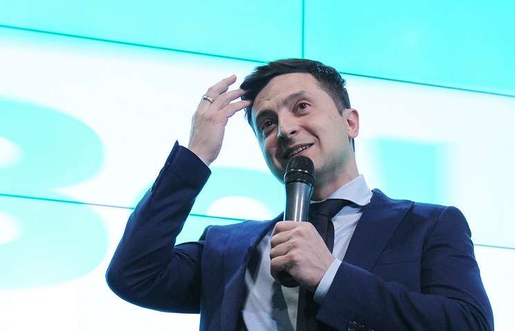 Ứng viên tổng thống Ukraine Vladimir Zelensky. Ảnh: EPA-EFE