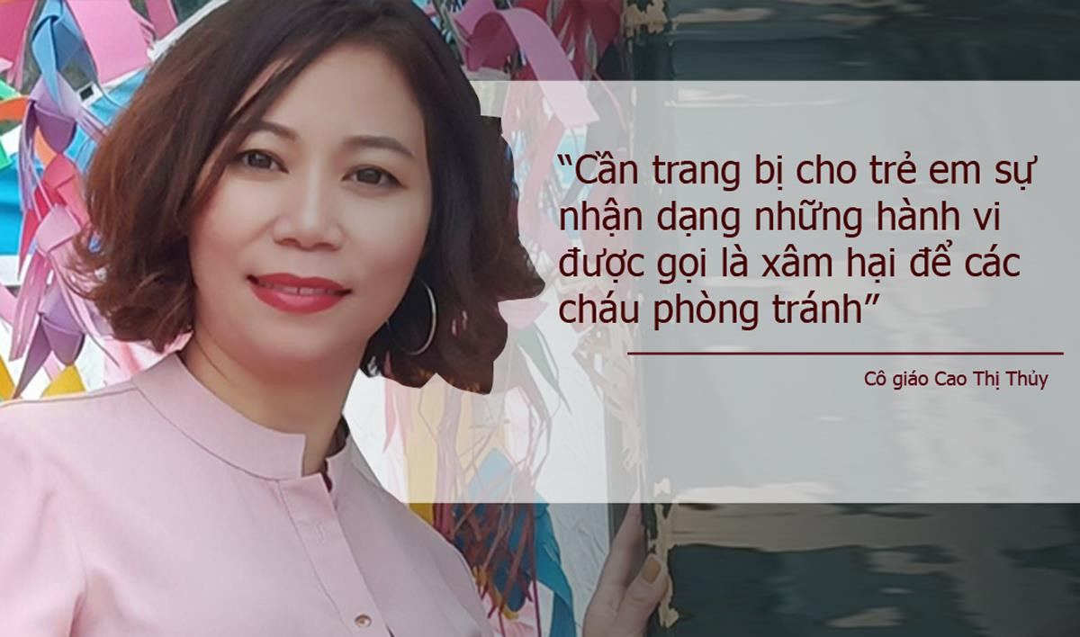 Cô Cao Thị Thủy, Giáo viên trường THCS Hạnh Thiết, huyện Quỳ Châu. Ảnh: Thành Chung