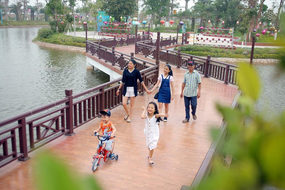 Xuân An Green Park đã có lượng  khách ổn định dù chưa chính thức ra mắt thị trường. Ảnh: Tư liệu