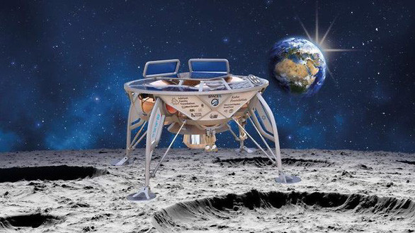 Tàu vũ trụ của Israel chuẩn bị đáp xuống bề mặt mặt trăng