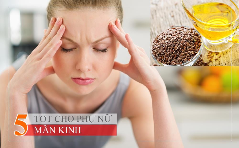 Các lignan trong hạt lanh đã được chứng minh là có lợi ích cho phụ nữ mãn kinh. Nó có thể được sử dụng như là một thay thế cho liệu pháp thay thế hormone vì lignans có tính chất của estrogen. Các tính chất này cũng có thể giúp giảm nguy cơ loãng xương. Nó thậm chí có thể giúp kinh nguyệt phụ nữ duy trì chu kỳ đều đặn.