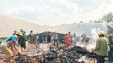 Nghệ An: Cháy rụi nhà sàn 3 gian, 1 người thiệt mạng