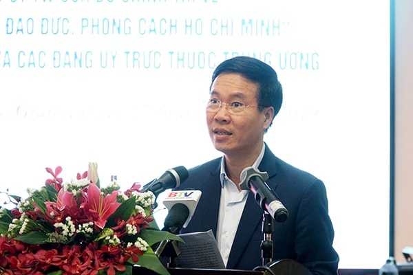 Trưởng Ban Tuyên giáo Trung ương Võ Văn Thưởng. 