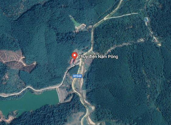Khu vực đất lâm nghiệp được giao cho người dân xã Châu Phong (Quỳ Châu). Ảnh Google map