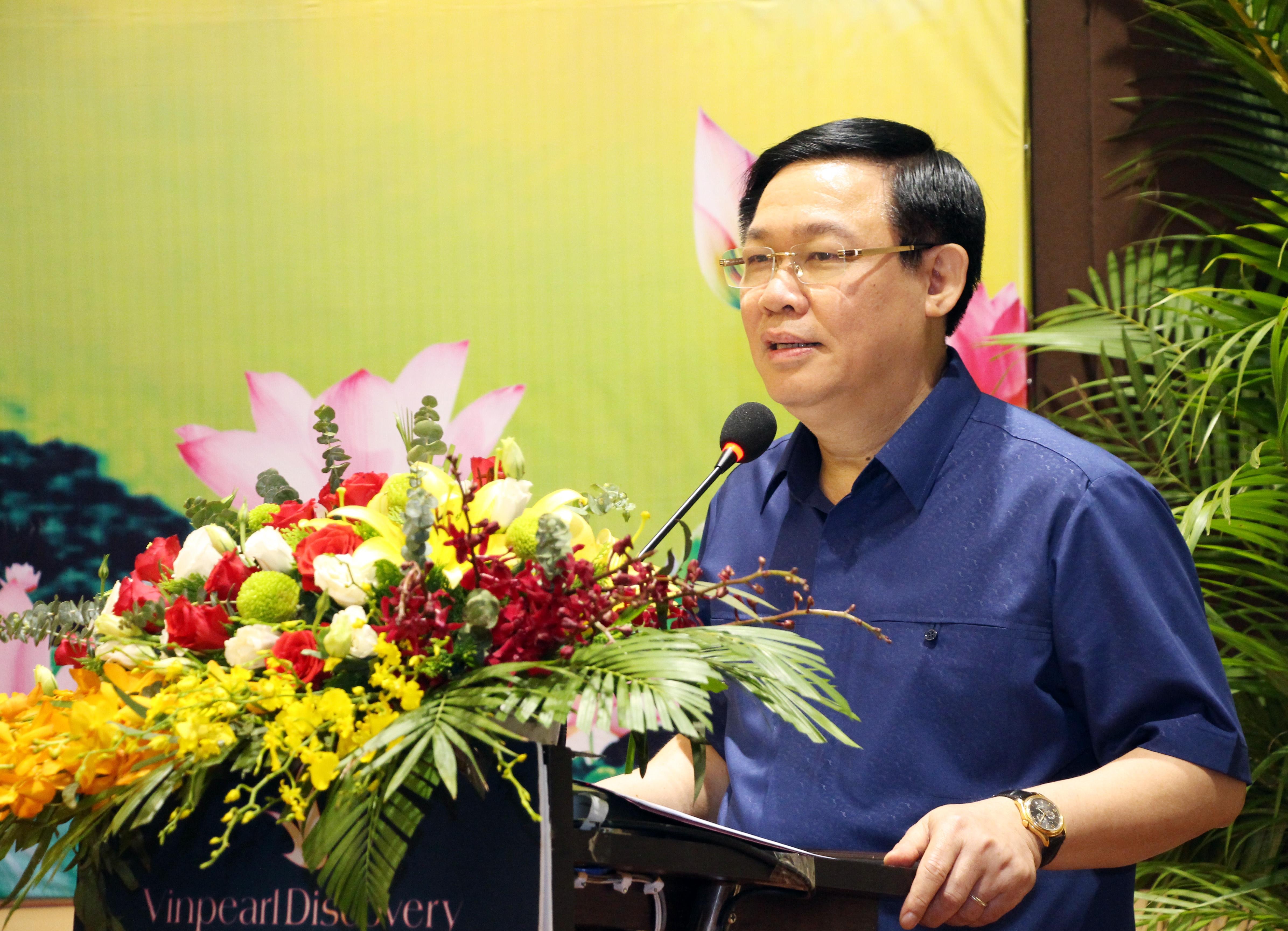 Phó Thủ tướng Vương Đình Huệ. Ảnh: Đào Tuấn