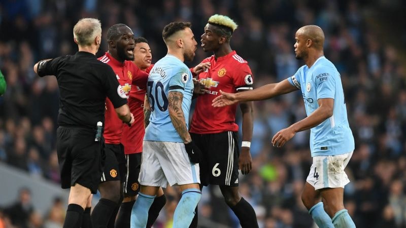 Những trận Derby Manchester luôn nảy lửa. Ảnh: Sportkeeda