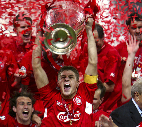 CLB Liverpool vô địch Champions Lea lần gần nhất cũng đã 14 năm  (năm 2005)