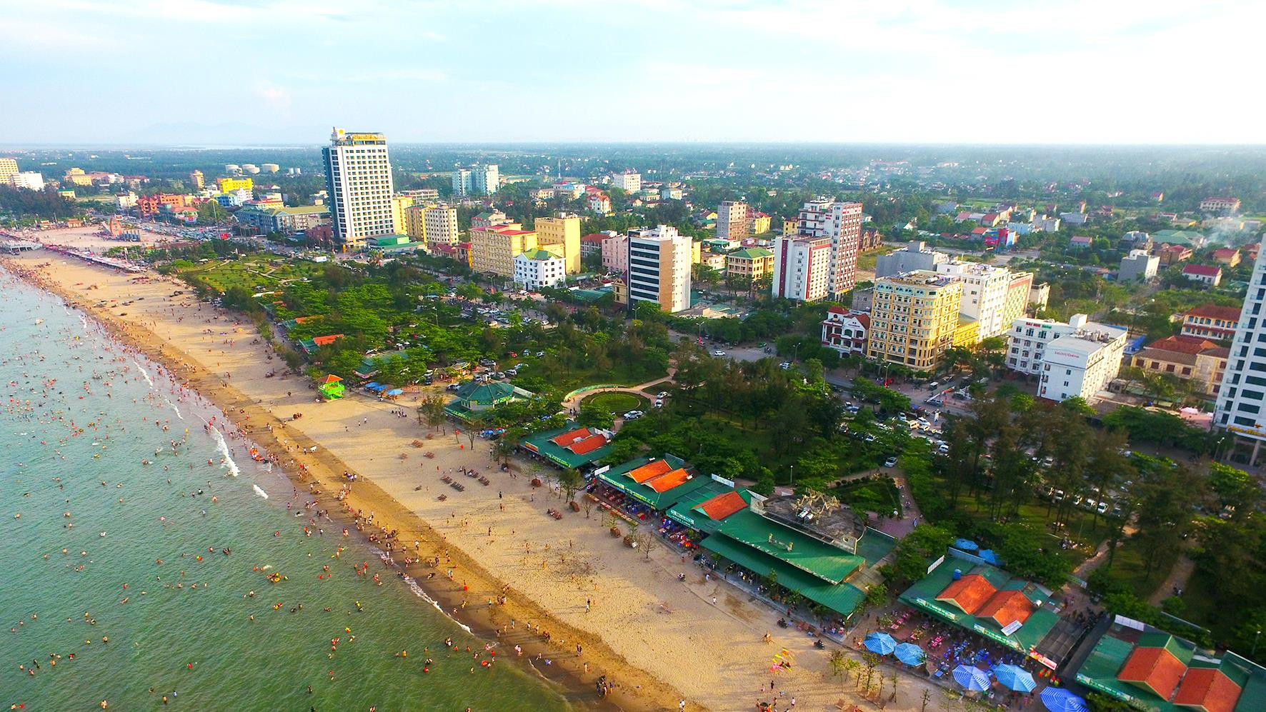 Cửa Lò đón mùa du lịch 2019 có nhiều hoạt động gắn với kỷ niện 25 năm thành lập thị xã. Ảnh: Sách Nguyễn