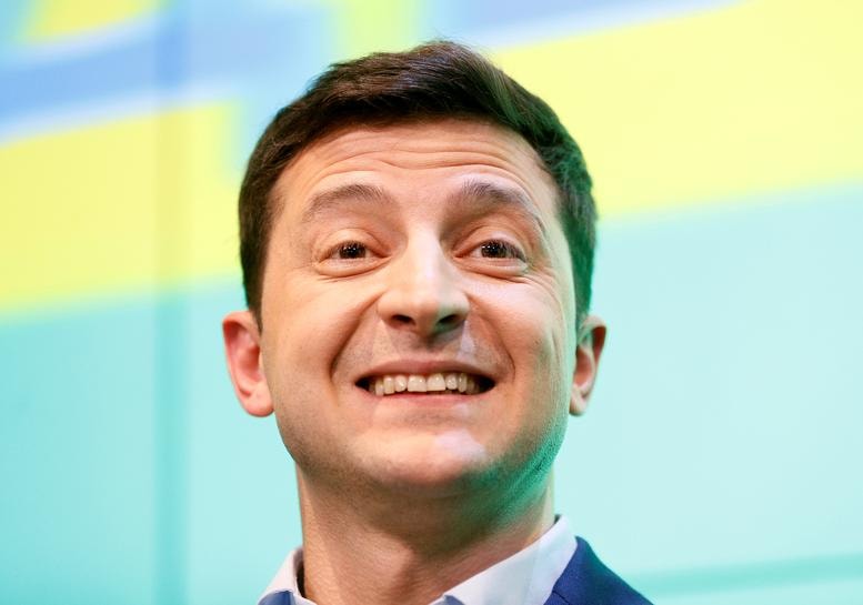 Tổng thống đắc cử Ukraine Volodymyr Zelenskiy. Ảnh: Getty