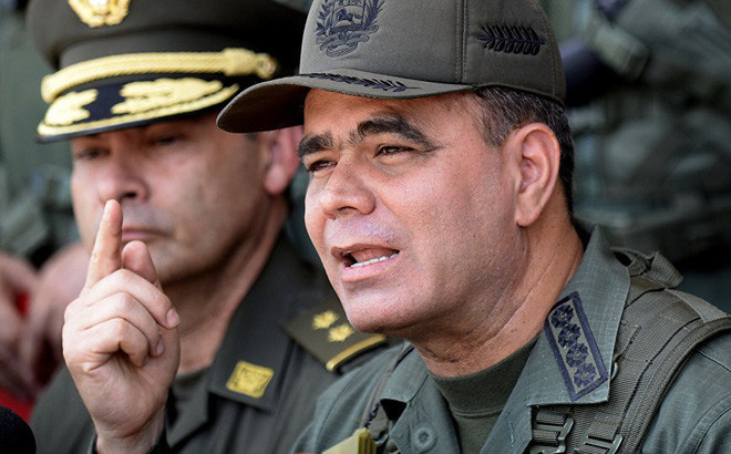 Bộ trưởng Quốc phòng Venezuela Vladimir Padrino. Ảnh: Sputnik