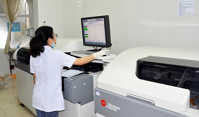 Ứng dụng công nghệ thông tin trong lĩnh vực y tế. Ảnh: Thanh Lê