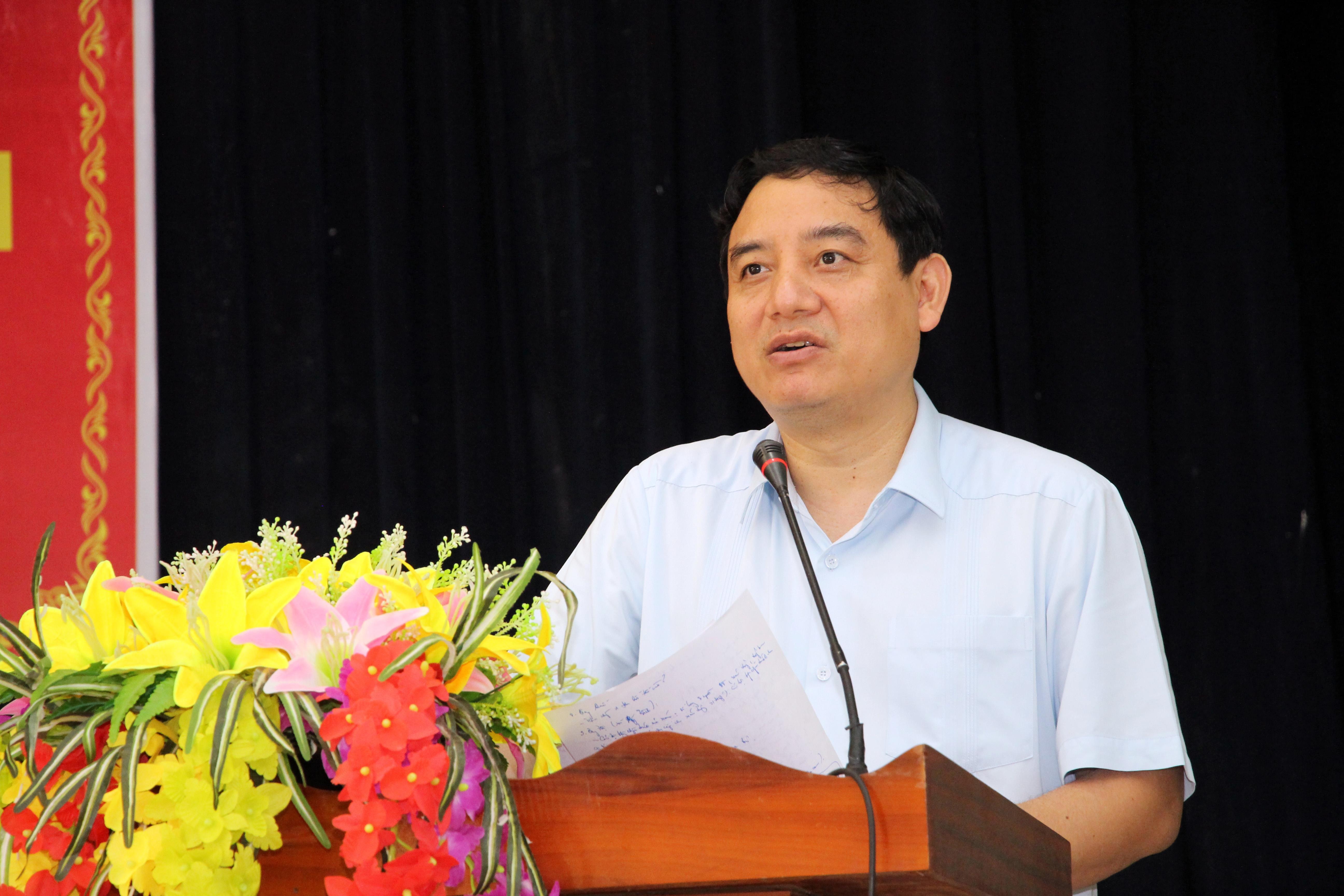 Bí thư Tỉnh ủy Nguyễn Đắc Vinh