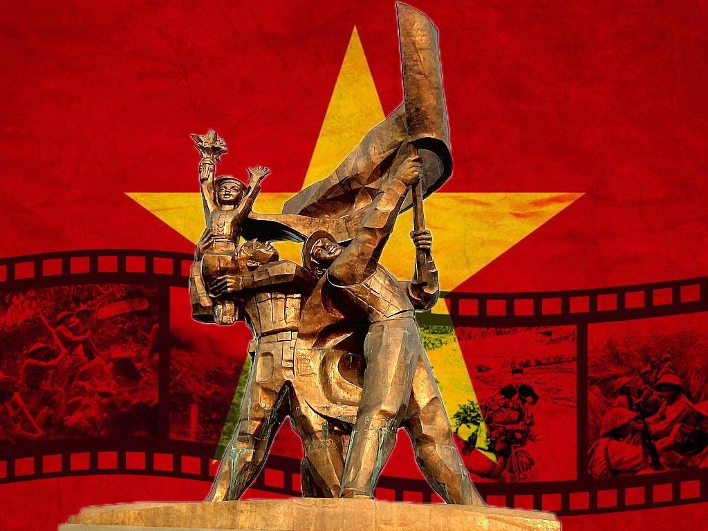 Tượng đài Chiến thắng Điện Biên Phủ và một số thước ảnh về Chiến dịch hào hùng này. Ảnh tư liệu