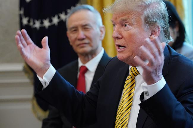 Tiến trình đàm phán Mỹ Trung có thể bị ngắt quãng sau các đe dọa của Tổng thống Mỹ. Ảnh: Getty Images