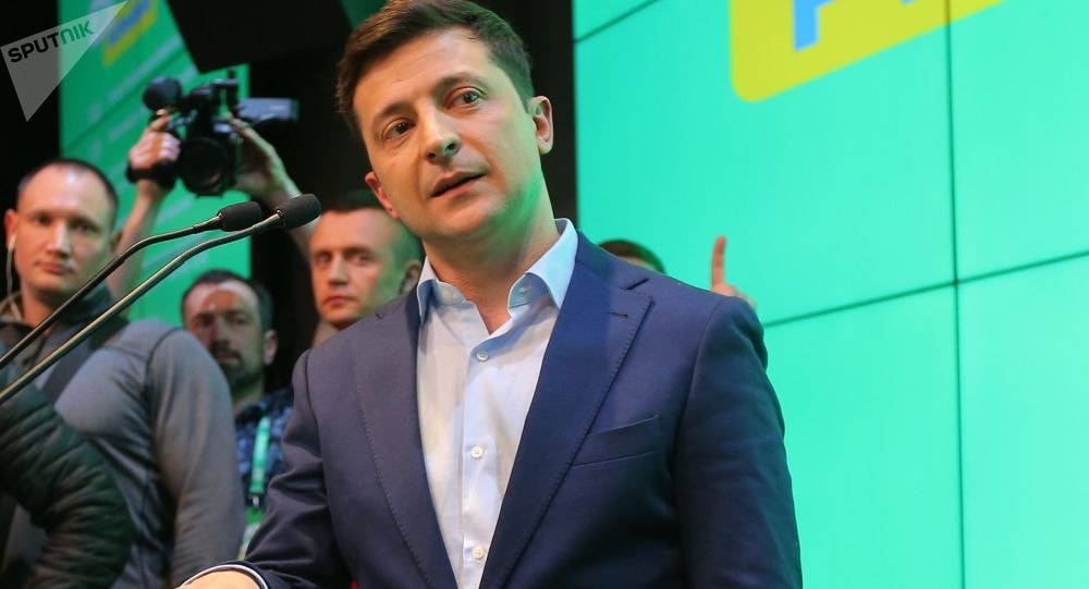 Tân Tổng thống Ukraine Vladimir Zelensky. Ảnh: Sputnik 