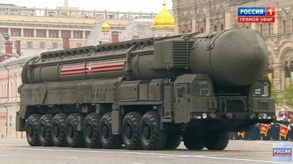 Tên lửa đạn đạo xuyên lục địa (ICBM) RS-24 Yars.