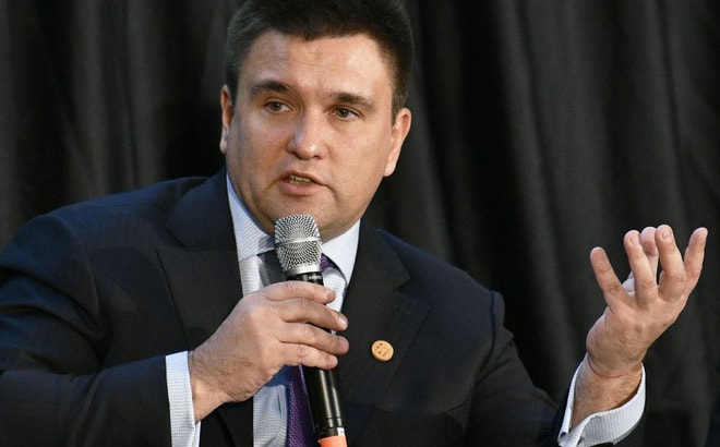 Ngoại trưởng Ukraine Pavlo Klimkin. Ảnh: Internet