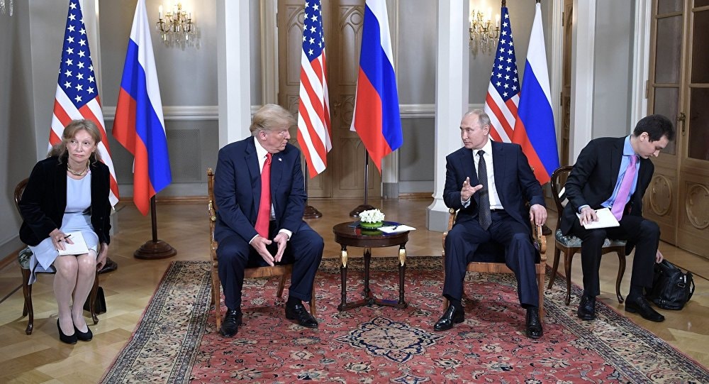 Cuộc gặp gỡ giữa Vladimir Putin và Donald Trump