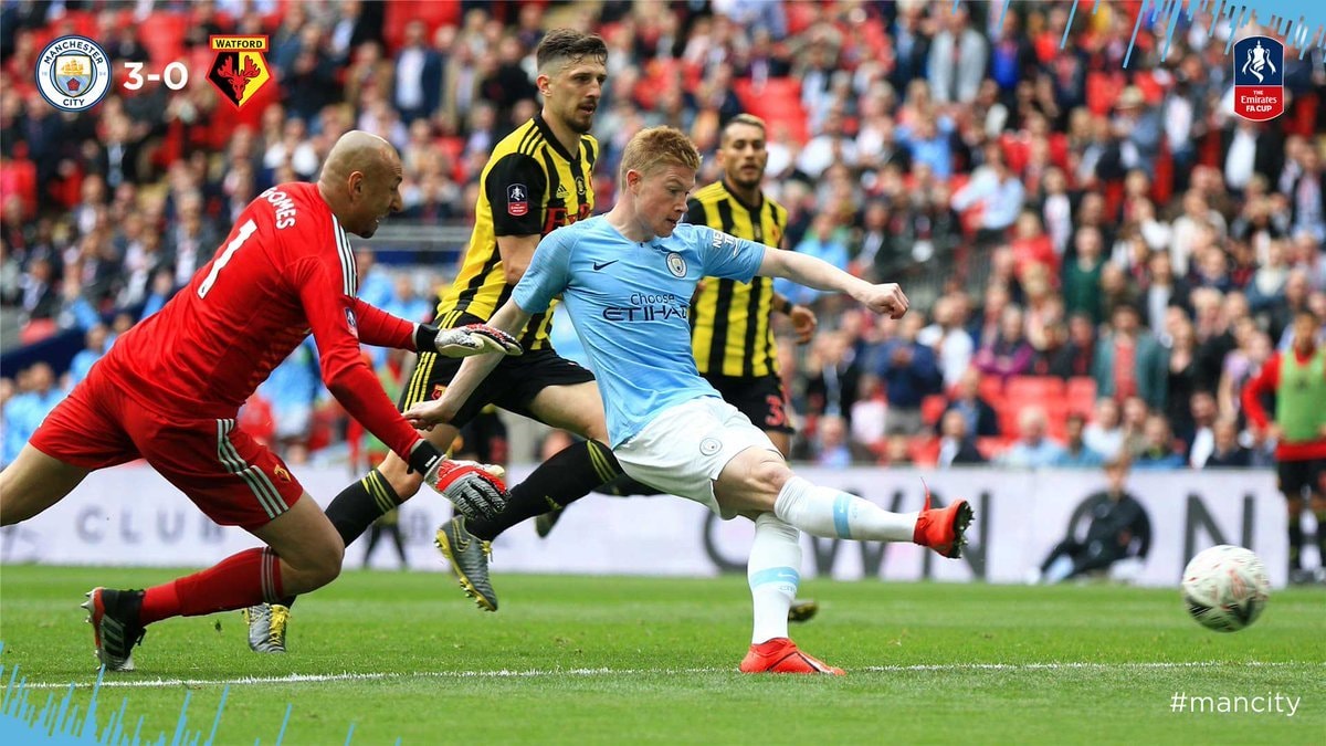 Kevin De Bruyne để lại dấu ấn trong trận đấu với 2 pha kiến tạo và 1 bàn thắng.