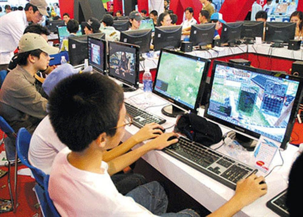 Tình trạng trẻ nghiện game, nghiện điện thoại đang gia tăng. Ảnh: Internet