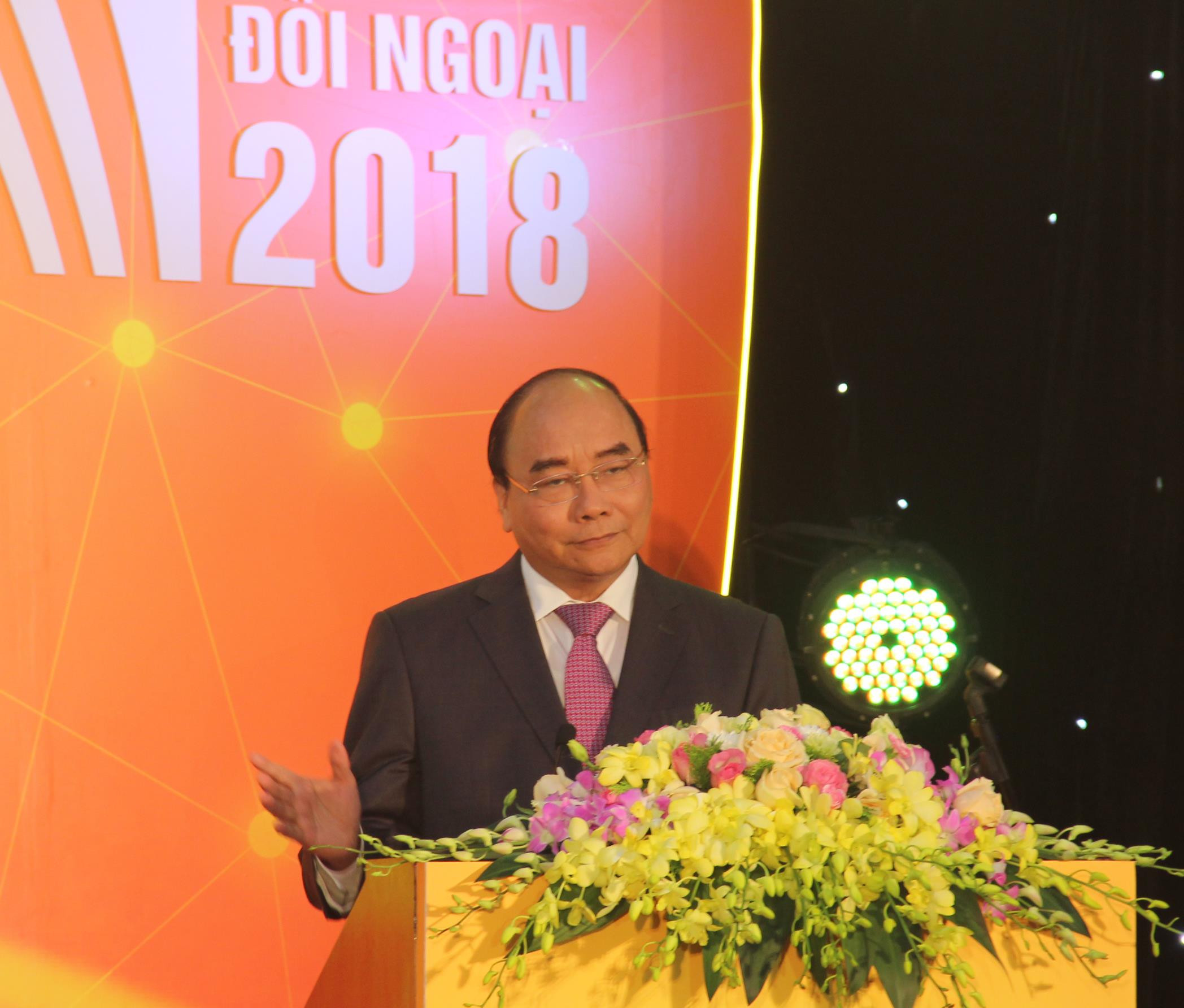 Thủ tướng Chính phủ Nguyễn Xuân Phúc phát biểu chỉ đạo tại lễ trao thưởng. Ảnh: H.T