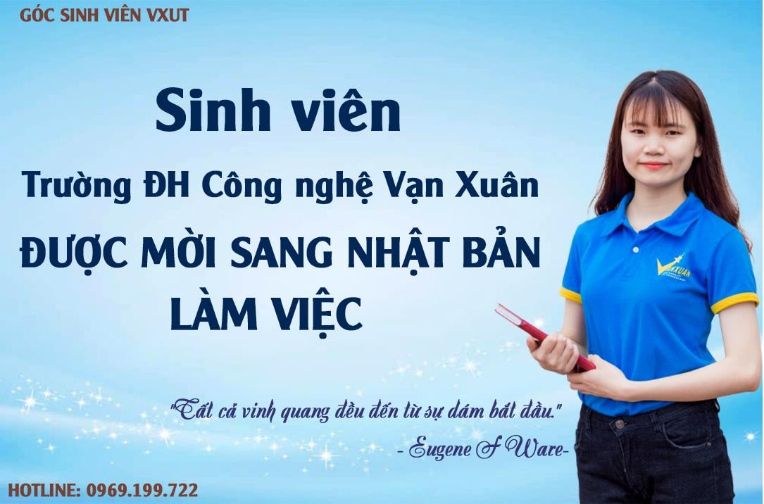 Hình ảnh đăng tải trên fanpage Trường ĐH Công nghệ Vạn Xuân