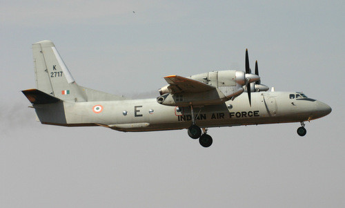 Vận tải cơ An-32 của không quân Ấn Độ. Ảnh: IAF.