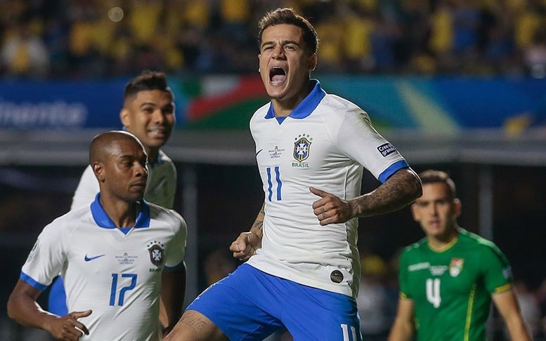 Coutinho lập cú đúp giúp Brazil vượt khó