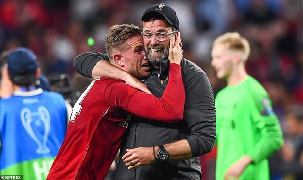 HLV Jurgen Klopp có một mùa giải thành công rực rỡ với Liverpool. Ảnh: Getty