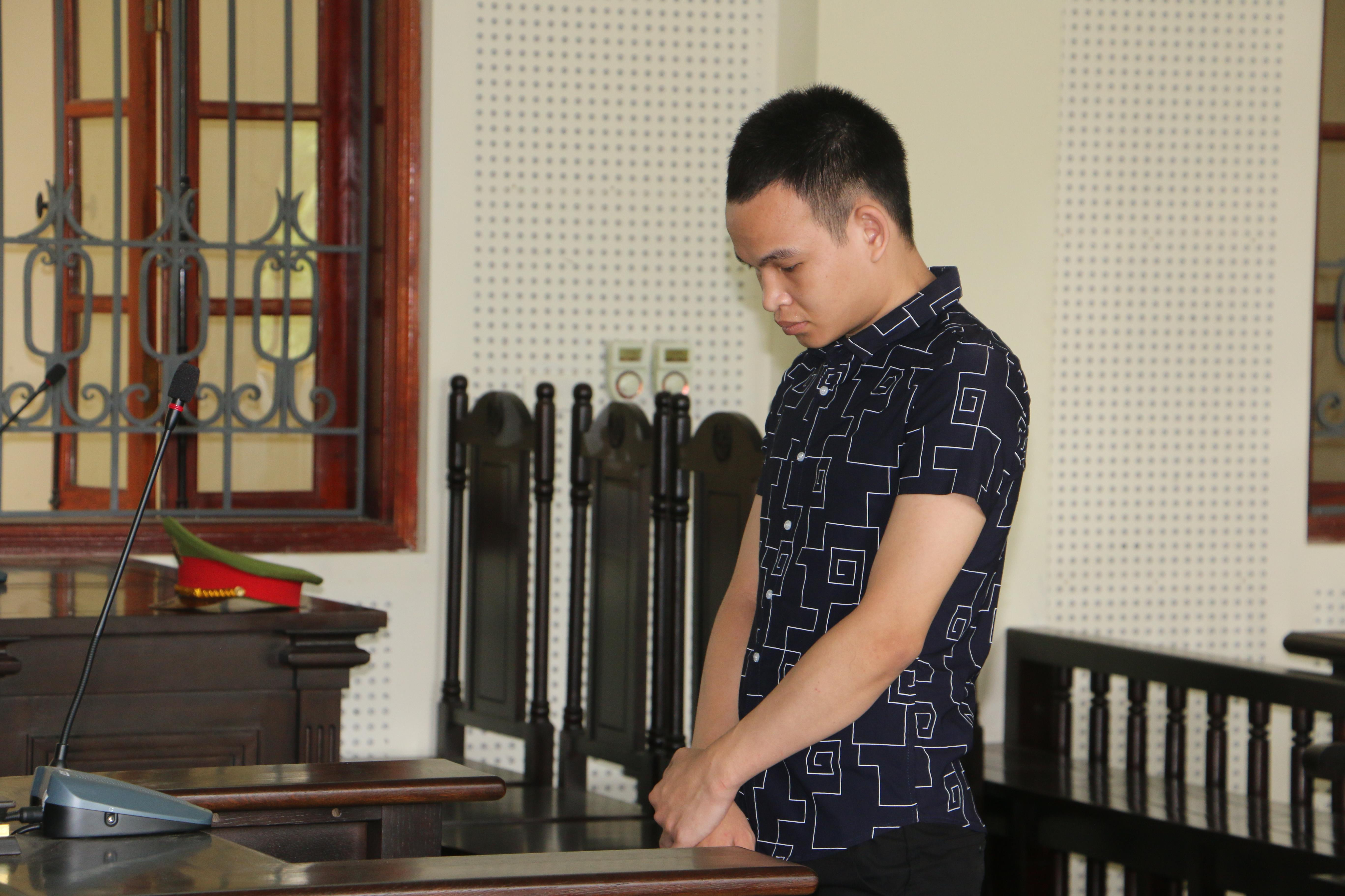 Bị cáo Lê Quang Bình tại phiên tòa. Ảnh: Quỳnh An.