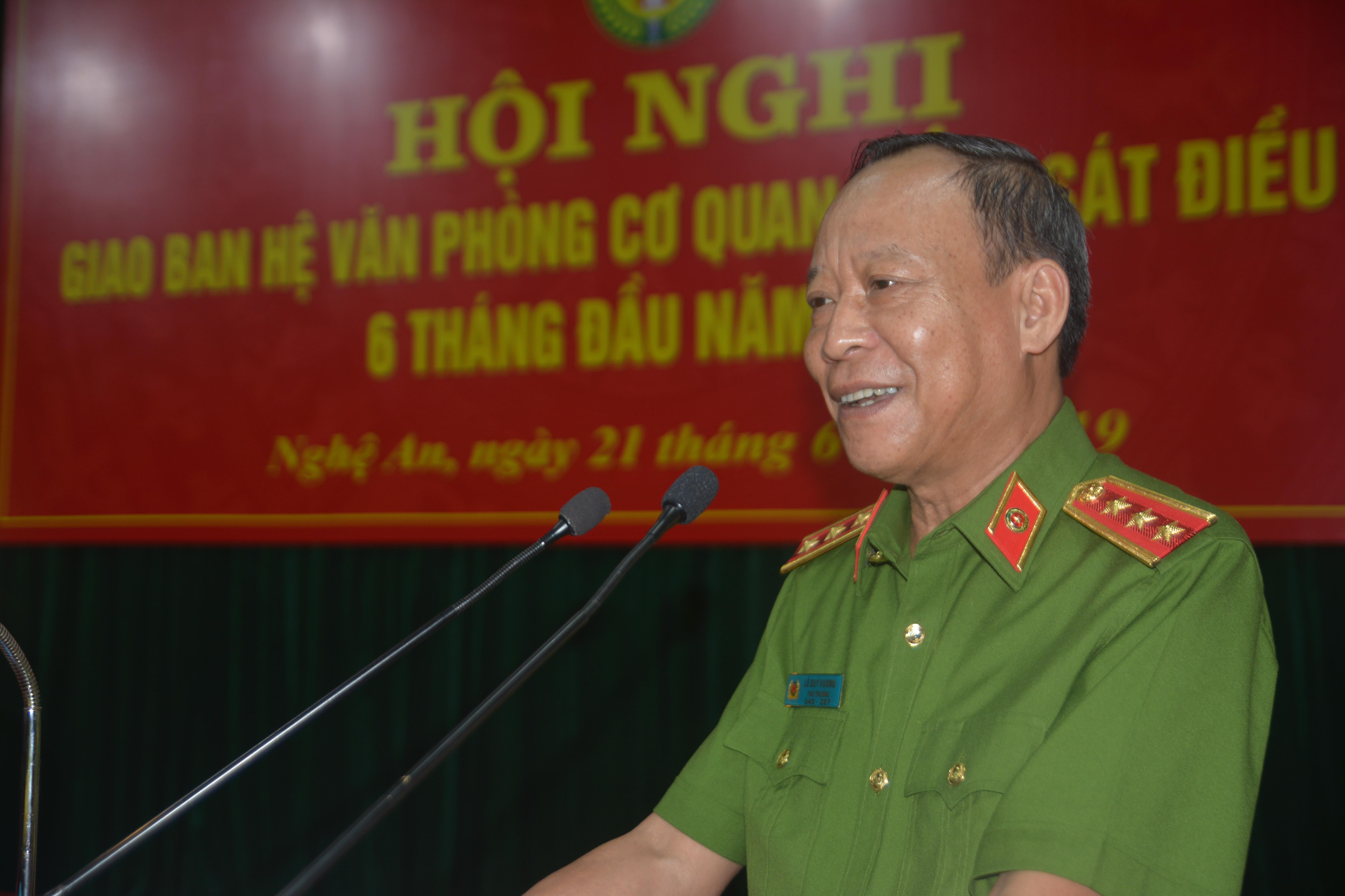 Thượng tướng Lê Quý Vương- Ủy viên Trung ương Đảng, Thứ trưởng Bộ Công An